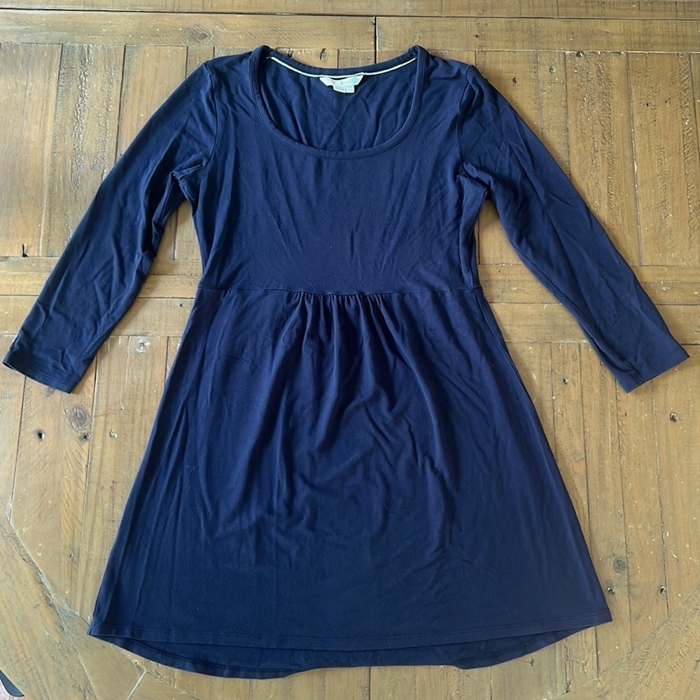 Boden jersey knit navy tunic